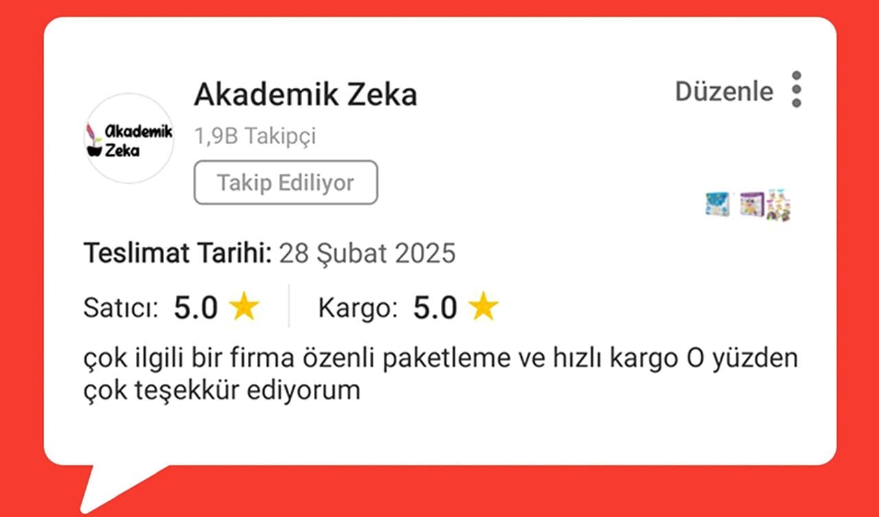 Müşteri Yorumlarımız Trendyol