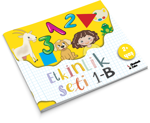 2 Yaş Etkinlik Kitabı 1-B