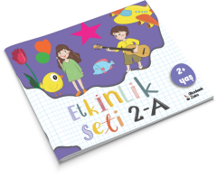 2 Yaş Etkinlik Kitabı 2-A