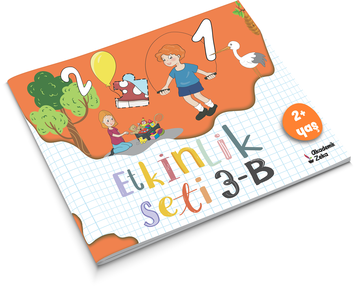 2 Yaş Etkinlik Kitabı 3-B