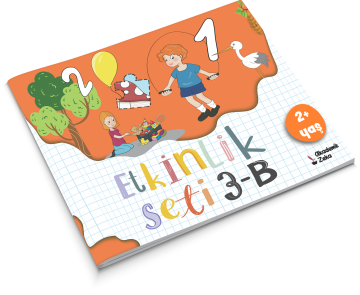 2 Yaş Etkinlik Kitabı 3-B