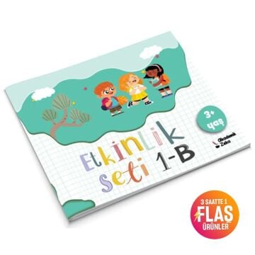 3 Yaş Etkinlik Kitabı 1-B