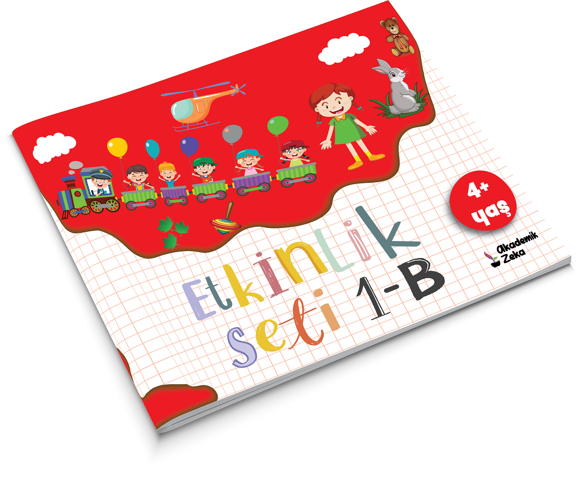 4 Yaş Etkinlik Kitabı 1-B