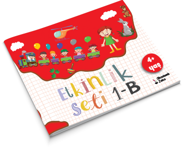 4 Yaş Etkinlik Kitabı 1-B