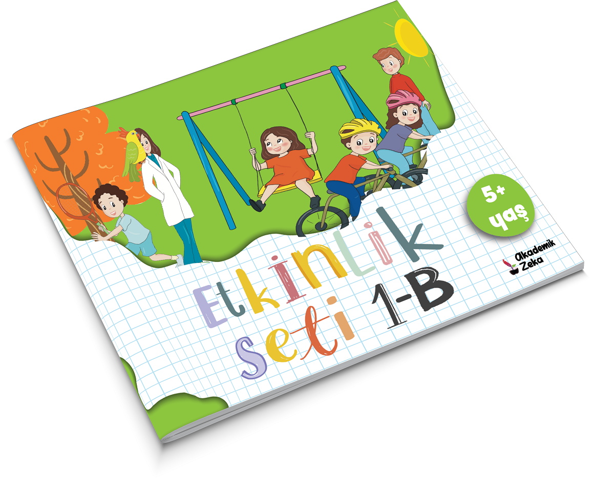 5 Yaş Etkinlik Kitabı 1-B