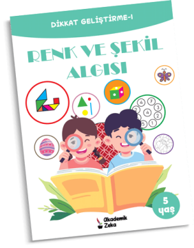 5 Yaş Dikkat Geliştirme Seti (5 KİTAP VE ÇÖZÜM PİYON SETİ)