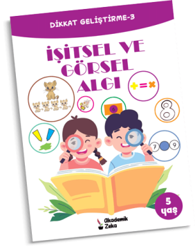 5 Yaş Dikkat Geliştirme Seti (5 KİTAP VE ÇÖZÜM PİYON SETİ)