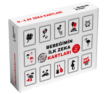 Bebeğimin Zeka Kartları 0-6 Ay