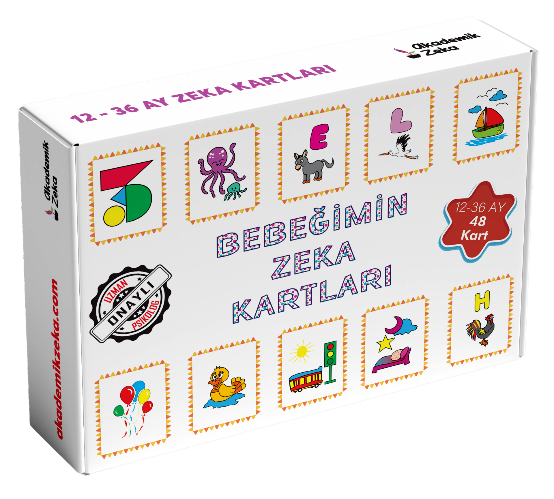 Bebeğimin Zeka Kartları 12-36 Ay