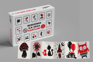 0-6, 6-12 ve Meyveler Zeka Kartları Set