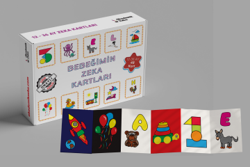 0-6, 6-12, 12-36 Ay Zeka Kartları Set