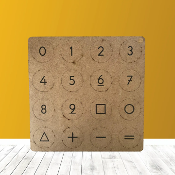 Renk ve Sayı Öğrenme Piyon Seti