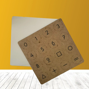 Renk ve Sayı Öğrenme Piyon Seti