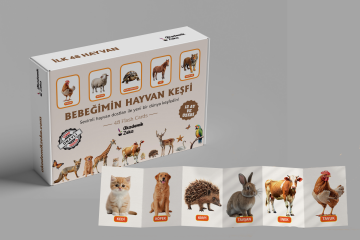 5 Yaş Etkinlik Seti + Hayvan, Meyve, Sebze, Dikkat&Odak Geliştirme Zeka Kartları Set