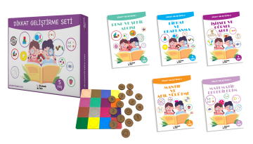 5 ve 6 Yaş Etkinlik Seti ve 5 Yaş Dikkat Geliştirme Seti