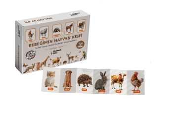 6 Yaş Etkinlik Seti ve Hayvanlar, Meyveler, Sebzeler zeka kartı