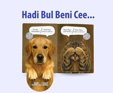 Hadi Bul Beni Cee eee Türkçe & İngilizce Sesli Yönerge ve 2 Yaş Etkinlik seti (6 kitap206 Etkinlik)